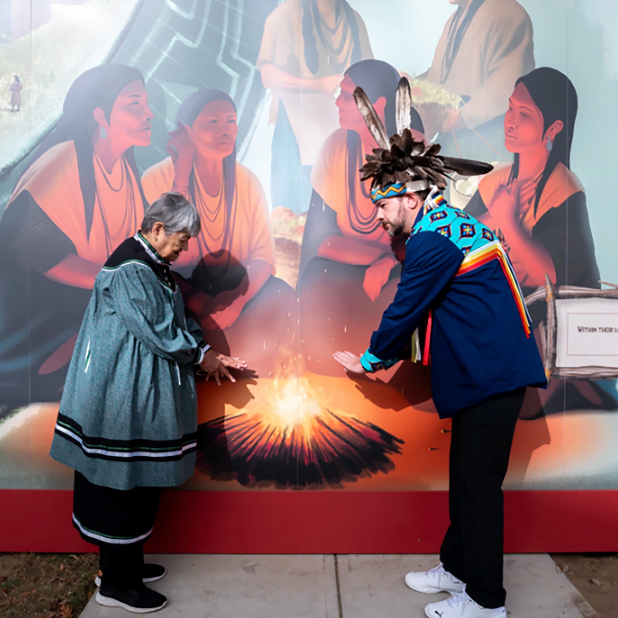 The legend of how the three clans were chosen is believed to have its origins in the Haudenosaunee mourning process.