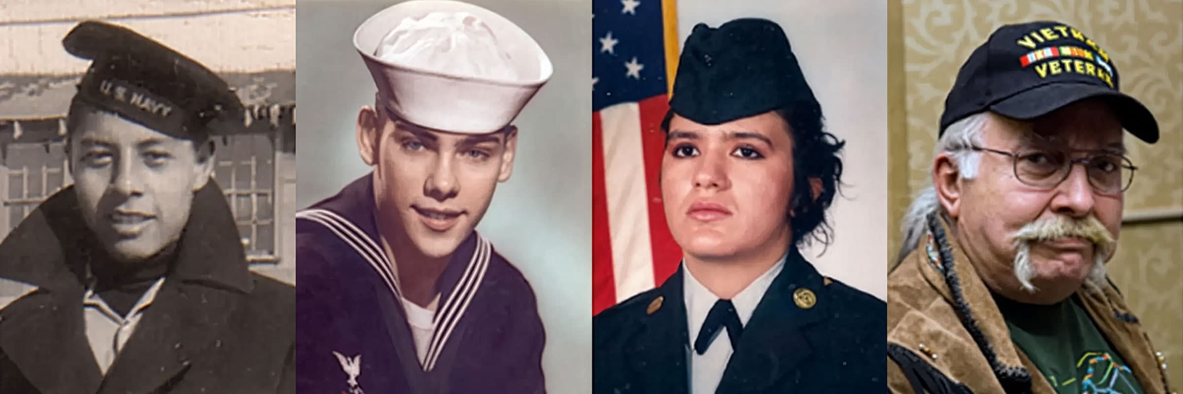 Photos of veterans