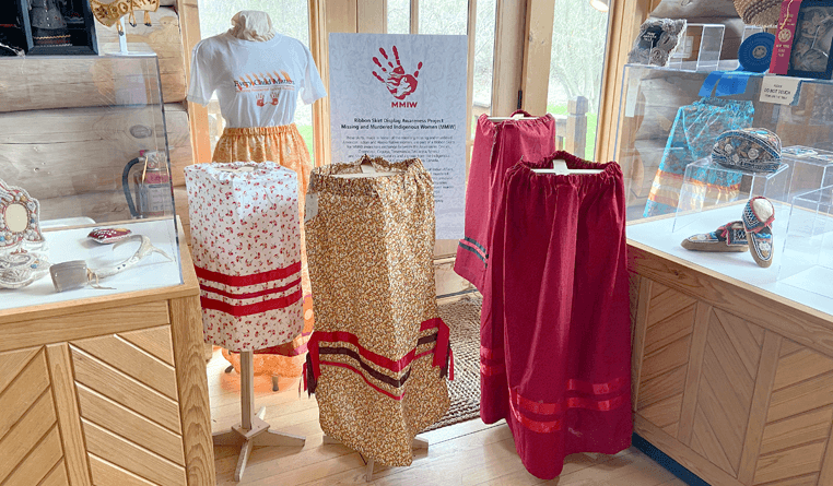 Shako:wi Cultural Center participating in ribbon skirt exchange project to help bring awareness to missing and murdered Indigenous women (MMIW)
