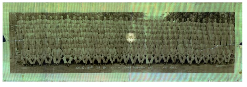 Oliver Hill Sr. (Wolf Clan) served in the Army