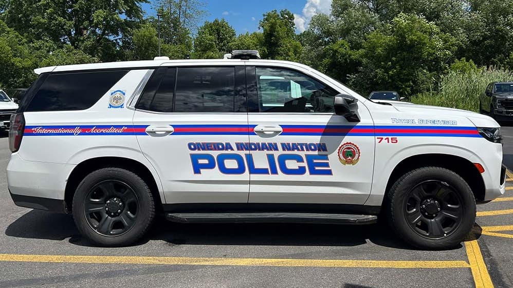 photo of a Oneida Indian Nation Police Vehicle