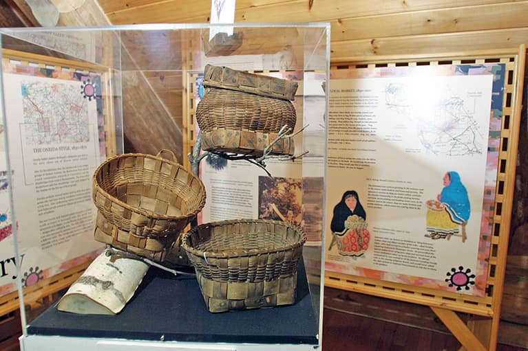 Artful Baskets, an Important Part of Oneida Culture, on Display at Shako:wi Cultural Center