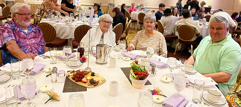 Elders Dinner Honors Cherished Generation on Warm, Sunny Day